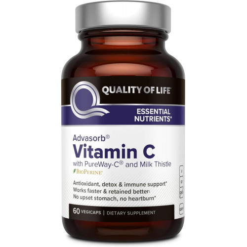 Якість життя - Advasorb® Vitamin C Supplement - 60 Vegicaps