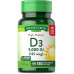 Nature's Truth Vitamin D3 5000 МО м'яких капсул 130 | Високоефективний вітамін D | Без ГМО, без глютену