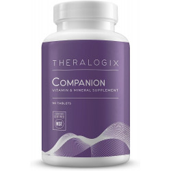 Theralogix Companion Multivitamin & Mineral Supplement - 90-Day Supply - Добавка для жінок і чоловіків без заліза, вітаміну D або вітаміну K - Вітаміни групи B, цинк і магній - Сертифіковано NSF - 90 таблеток