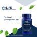 Life Extension Pyridoxal 5'-Phosphate Caps — вітамін B6, 100 мг, біоактивний B6 для здоров’я серцево-судинної системи, нирок і нервів — без глютену, без ГМО, вегетаріанські — 60 вегетаріанських капсул