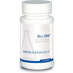 Biotics Research B12 Lozenges Вітамін B6 і B12 2 пастилки з фолатом 6 пастилок