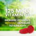 Показано переклад для запиту Vitamin D3 Gummy Vitamins Extra Strength 5000 IU (125 mcg) High Potency Vitamin D Gummies Dietary Supplement - Bone, Teeth, Muscle & Immune Support, Nature's Vitamin D Supplement, Non-GMO - 120 Gummies