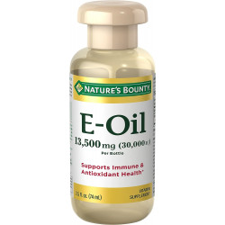 Nature’s Bounty Vitamin E Oil, підтримує імунітет і антиоксидант, 30 000 МО вітаміну E, місцеве або пероральне, 2,5 рідкої унції