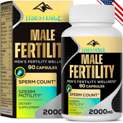 Показан перевод для запроса Fertility Supplements for Men, Male Prenatal Vitamins -Optimal Sperm Count, Motility and Strength, 2000MG Men's Fertility Supplements with Maca Root, Zinc & Folate and D-Alpha for Conception -90 Capsules