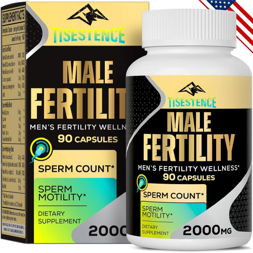 Показан перевод для запроса Fertility Supplements for Men, Male Prenatal Vitamins -Optimal Sperm Count, Motility and Strength, 2000MG Men's Fertility Supplements with Maca Root, Zinc & Folate and D-Alpha for Conception -90 Capsules