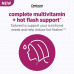 Centrum Complete Multivitamin Supplement + Hot Flash Support Menopause Support Таблетки, з клінічно вивченим geniVida, 30 шт.