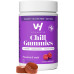 VitaHustle Chill Gummies для снятия стресса, 300 мг KSM 66 Ашваганда, L-теанин, веганские жевательные конфеты для настроения, баланс кортизола, фокус (маракуйя) 50 шт.