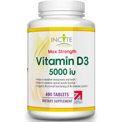 Возможно, вы имели в виду: Vitamin D 5000 iu - 400 Premium Vitamin D3 Easy-Swallow Micro Tablets - One a Day High Strength Cholecalciferol VIT D3 5000 iu - Vegetarian Supplement - Made in The UK