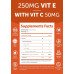 Показан перевод для запроса Vitamin E Gummies with Vitamin C - Tastiest Proprietary Formula - 250mg (400IU) Vitamin E - Antioxidant, Skin & Eye Health Support, Non-GMO, Vegan Vitamin E Supplement - Natural Vitamin E Gummy - 60 Count