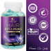 Вітаміни для волосся Gummies з біотином 5000 мкг і вітамінами E & C, Hair Growth Support Gummy for Forster, Beautiful Hair, Skin & Nails, Nature's Hair Vitamin Supplement for Women & Men - 60 Gummies