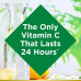 Nature's Bounty Vitamin C 24 Hour Immune Support с цинком и витамином D, ежедневная поддержка иммунитета и верхних дыхательных путей, эфирный витамин C в капсулах 1000 мг (мягкие капсулы), 100 штук