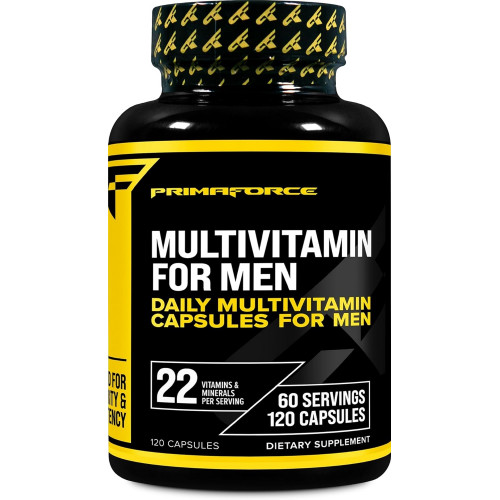 Primaforce Multivitamin for Men Capsules [120 caps] - Харчова добавка для зміцнення здоров'я