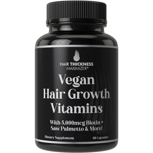 Возможно, вы имели в виду: 11-in-1 Vegan Hair Growth Vitamins with Biotin 5000 mcg + Pumpkin Seed + Saw Palmetto, Bamboo Extract for Men, Women. Hair Thickening, Strengthening. Hair Growth Scalp Treatment for Dry, Weak Hair