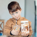 Chocolate Kids Daily Essentials, дитячий протеїновий коктейль з органічним молоком, 6 органічних овочів, 25 вітамінів і мінералів, без штучних підсолоджувачів, ароматизаторів, барвників і консервантів