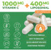 ForestLeaf Liposomal C — капсулы 1000 мг — усилитель иммунитета с маслом MCT и подсолнечным лецитином — превосходное усвоение — высокая доза C (без вкуса — 120 растительных капсул)