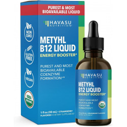 Показан перевод для запроса Organic Methyl B12 Liquid Drops | Methylcobalamin B12 Vitamin Energy Boost | Methylated B12 Purest and Most Bioavailable Form for B12 Pathway | Brain & Nerve | Non-GMO, Vegan, Strawberry Flavored, 30mL