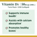 Возможно, вы имели в виду: Nature's Bounty Vitamin D3, Vitamin Supplement, Supports Immune System and Bone Health, 50mcg, 2000 IU,150 Count (Pack of 2)