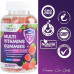 Мультивітаміни Gummies - Nature's Daily Gummy Multivitamins для дорослих, жінок і чоловіків з вітамінами A, C, E, B6, B12 і мінералами - Натуральна мультивітамінна добавка, без ГМО, зі смаком ягід - 120 Gummies