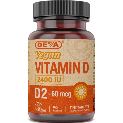 Deva Vegan Vitamin D -- 2400 МО - 90 таблеток