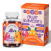 NAKED nutrition Kids Vitamin Gummies, зроблено в США, без ГМО, без глютену, без желатину, для веганів, дитячі вітаміни A, C, D, E, B6, B12, цинк, 3 фруктові смаки, 30-денний запас