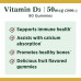 Nature's Bounty Vitamin D3 Gummies, Вітамінна добавка, підтримує імунне здоров’я, 50 мкг, 2000 МО, фруктовий смак, 90 Gummies