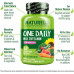 NATURELO One Daily Multivitamin для жінок 50+ (без заліза) - Підтримка менопаузи для жінок старше 50 - Цільна харчова добавка - Без ГМО - Без сої - 60 капсул - 2 місяці