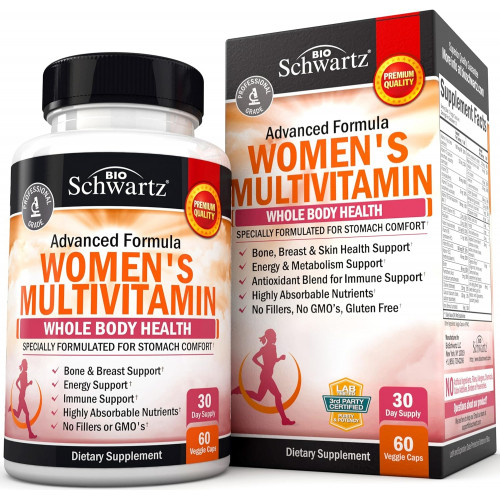 Возможно, вы имели в виду: Multivitamin for Women with Vitamin D3 - Multivitamins for Bone Breast Skin Joint Energy - Vitamins for Immunity Support - Immune System Boost Natural Immune Defense - Joint Support Supplement - 60 Ct