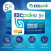 EZC Pak+D 5-Day Tapered Immune System Booster - вітамінна добавка для підтримки імунітету, ехінацея, цинк, вітамін C і вітамін D, підтримка імунної системи для дорослих (упаковка з 2 шт.)