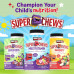 FORCE FACTOR Kids Superfood Super Chews, витамины для детей и добавка для поддержки иммунитета с фруктами, овощами, клетчаткой и антиоксидантами, запас на 2 месяца, очень ягодный виноградный вкус, 60 мягких жевательных таблеток