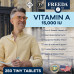 Freeda Kosher Vitamin A Palmitate - Retinyl Palmitate Чистий вітамін A 15 000 МО - Вітамін А, добавка для підтримки здоров'я очей, зору та імунітету - Вітамін А - Вітамін А - 250 таблеток