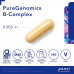 Pure Encapsulations PureGenomics B-Complex — поддержка витамина B широкого спектра действия для генетической экспрессии, клеточных функций, производства гормонов и энергетического обмена* — с капсулами с витаминами B12 и B6-120