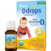 Ddrops Organic Baby 400 МЕ, 90 капель — ежедневная жидкость с витамином D для младенцев. Поддерживает здоровье зубов и костей. Без консервантов, без сахара, без ГМО, гипоаллергенный.