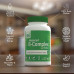 Health Thru Nutrition Advanced B-Complex Complete Plus Choline - Vegan | Енергетичне пізнання та підтримка метаболізму | Висока ефективність із 550 мг холіну, B12, біотину тощо | Без ГМО (в упаковці 60)