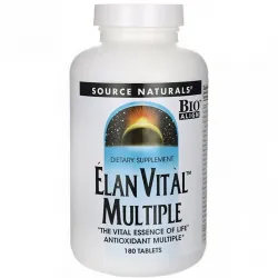 Мультивітаміни, Elan Vital Multiple, Source Naturals, 180 таблеток