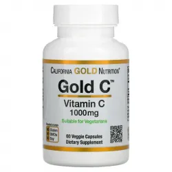 Вітамін C, California Gold Nutrition, 1000 мг, 60 капсул