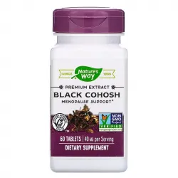 Клопогон стандартизований, Black Cohosh, Nature's Way, 60 таблеток