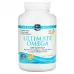 Nordic Naturals, Ultimate Omega, со вкусом лимона, 1280 мг, 180 капсул