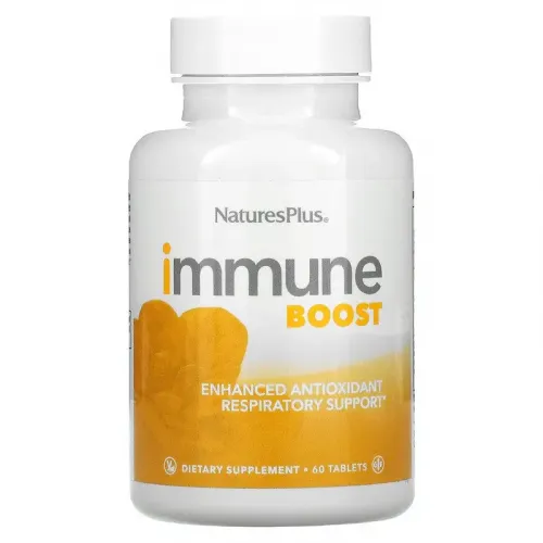 Nature's Plus, Вітаміни для підвищення імунітету IMMUNE BOOST, 60 таблеток 