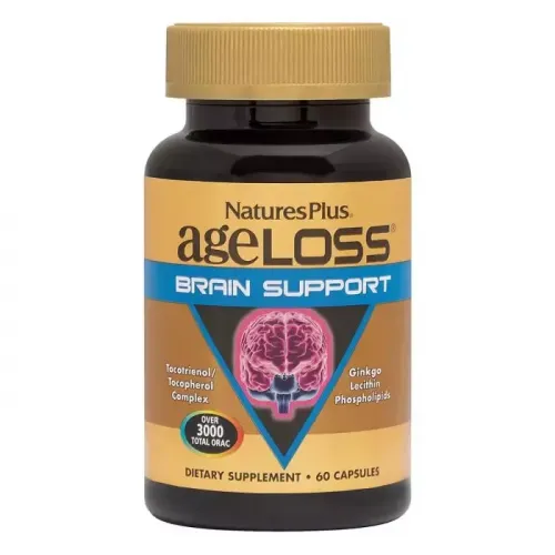 Nature's Plus, Комплекс для підтримки мозку, AgeLoss Brain Support, 60 капсул 