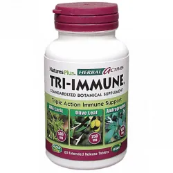 Комплекс для підтримки імунної системи, Tri-Immune, Natures Plus, 60 таблеток 