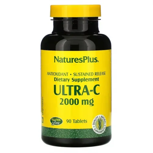 Nature's Plus, Ultra-C, 2000мг, 90 таблеток