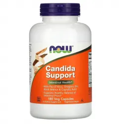 Now Foods, Candida Support, 180 рослинних капсул