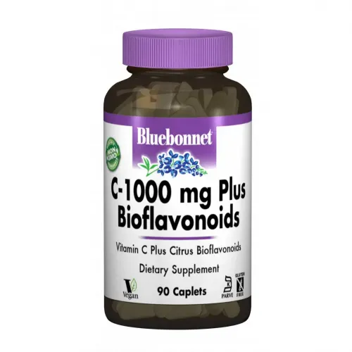 С-1000 + биофлавоноиды, Bluebonnet Nutrition, 90 капсул