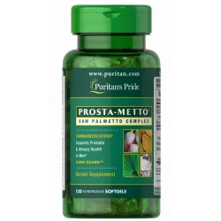 З пальметто комплекс, Prosta-Metto, Puritan's Pride, для чоловіків, 120 гелевих капсул