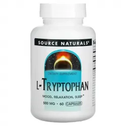 Source Naturals, L-триптофан, 500 мг, 60 капсул 