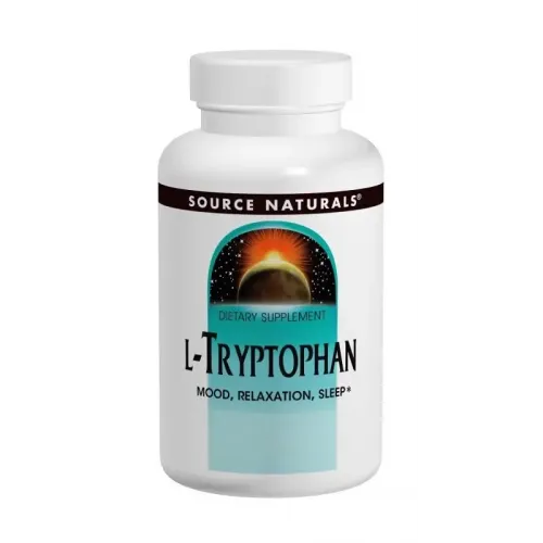 L-триптофан, Source Naturals, 500 мг, 120 капсул 