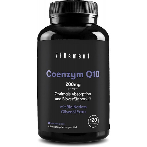 Коэнзим Q10 (Coenzyme Q10) 200 мг Zenement – 120 капсул