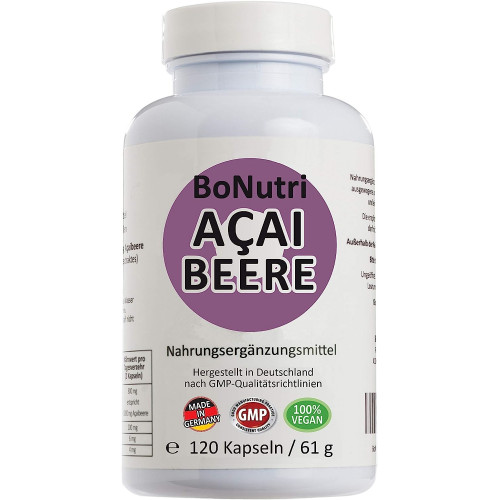 Ягоди асаї (Acai Berry) 16 000 мг BoNutri - 120 капсул