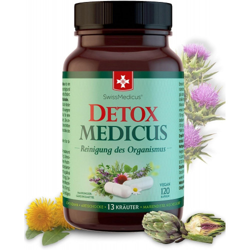 Детокс - Очищення організму SwissMedicus - 120 капсул