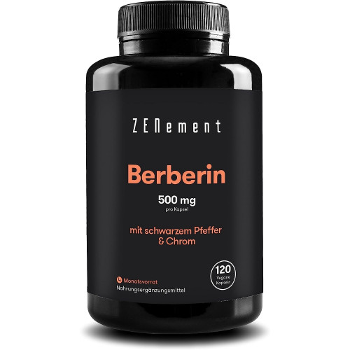 Берберин (Berberine) 500 мг Zenement – 120 капсул
